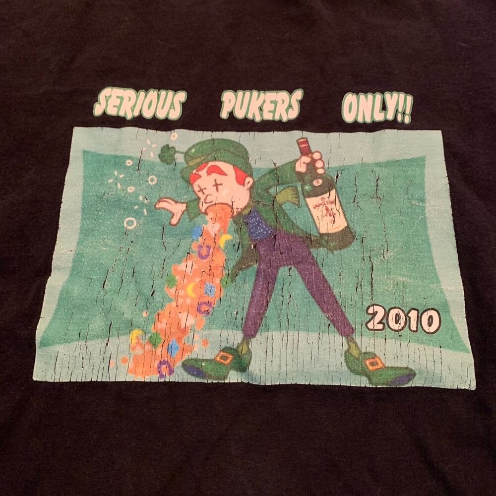 Funny 2010 Leprechaun beer shirt